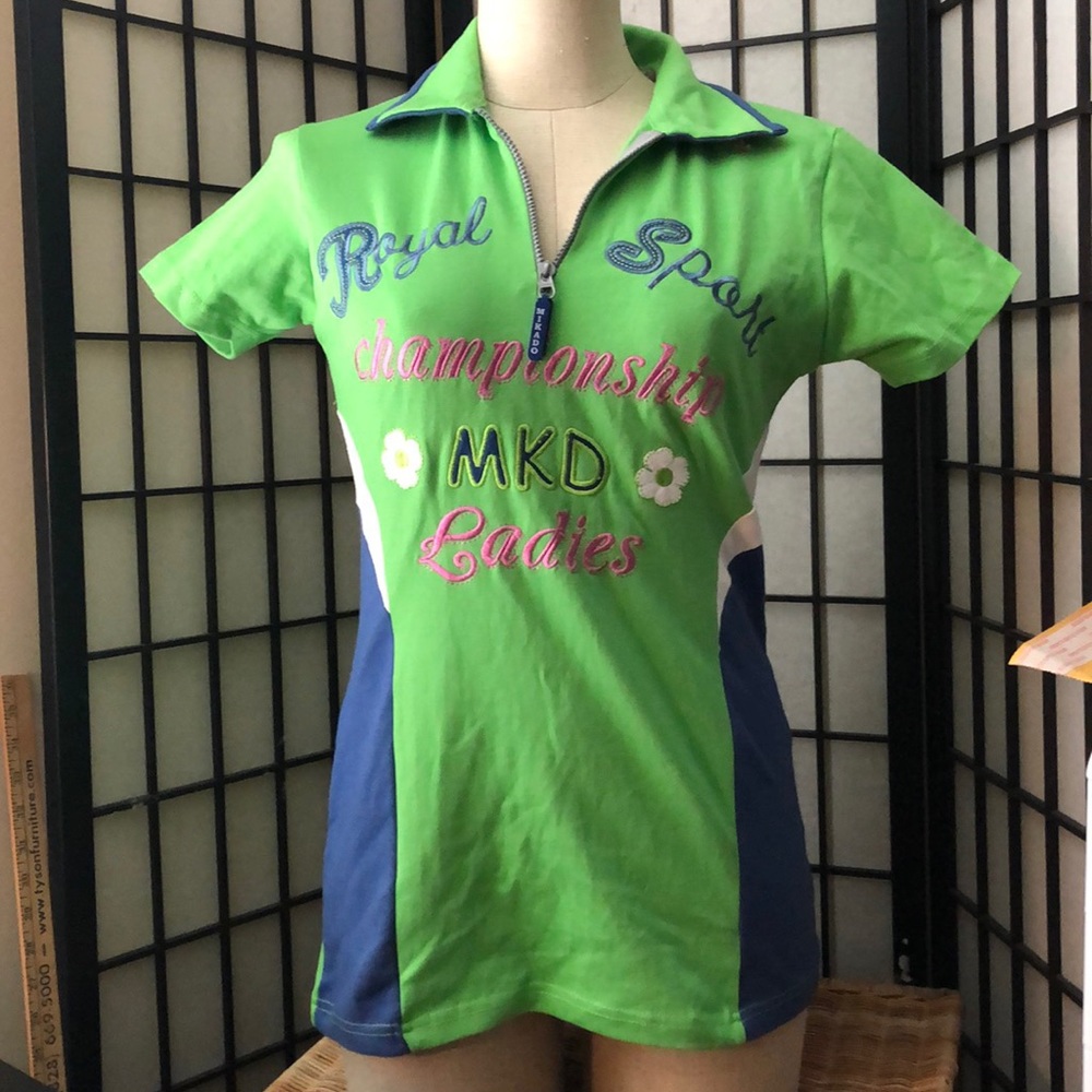 Mikado Ladies Embroidered Top NWT Sz M